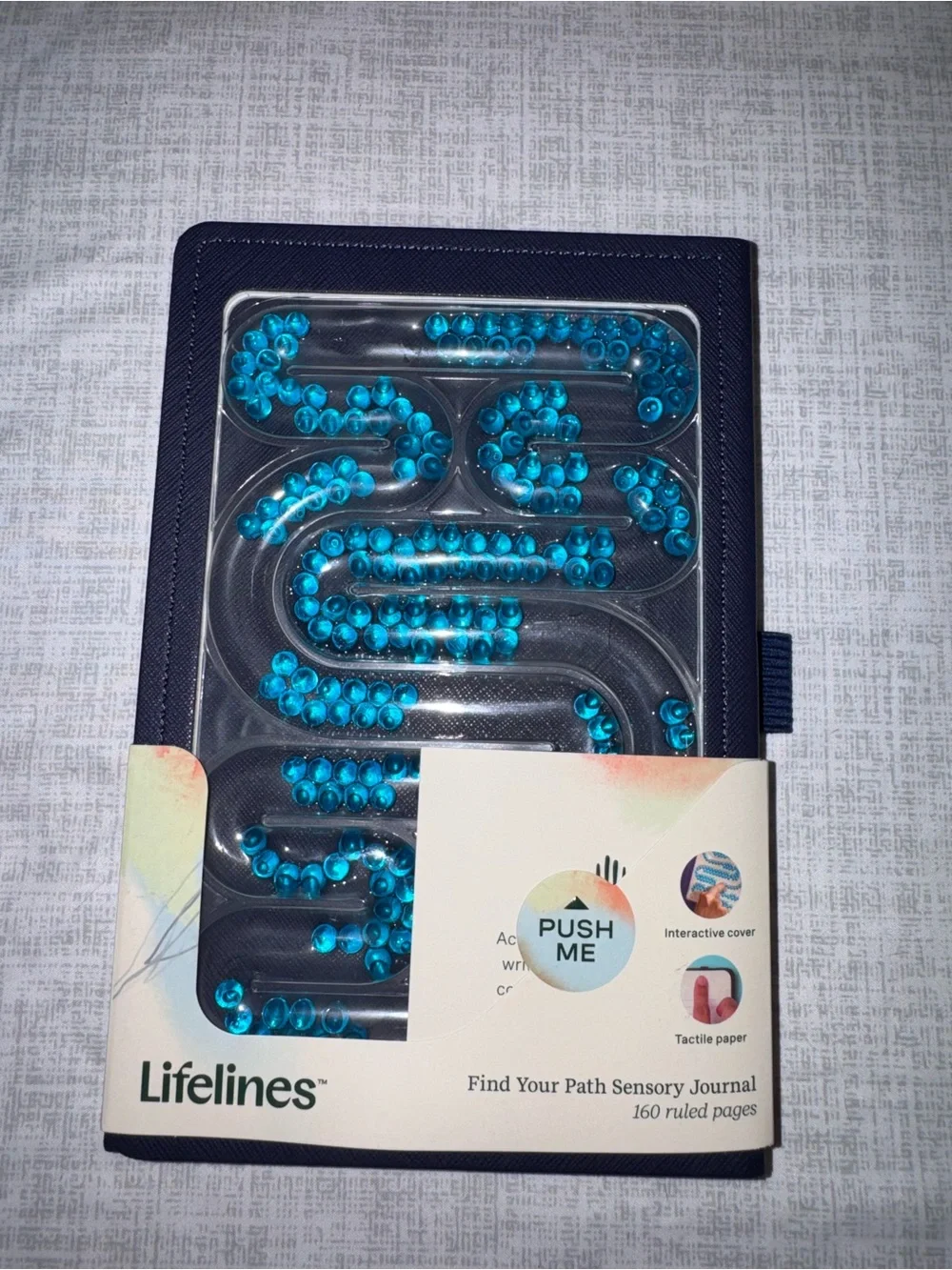 Lifelines Find Your Path Sensory Journal, 160 Ruled Pages NEW